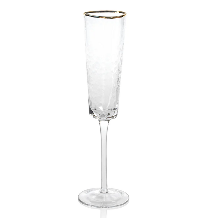 Aperitivo Triangular Champagne Flute - 13 Hub Lane   |  Champagne Glasses