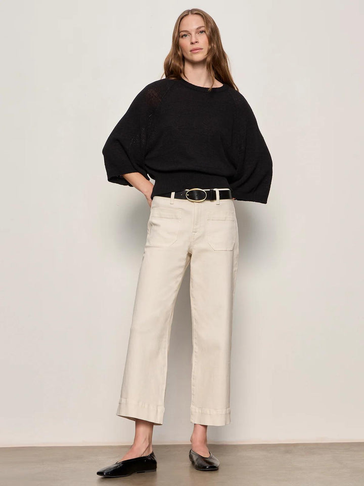 About Us Relaxed Pullover, Black
