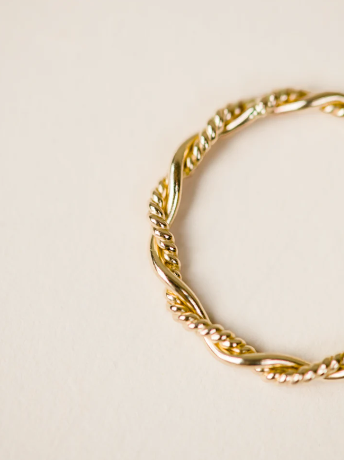 Braided Twist Ring - 13 Hub Lane   |  