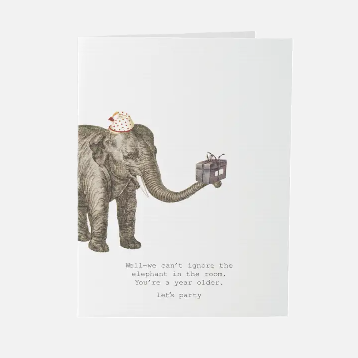 We Can't Ignore the Elephant - Birthday