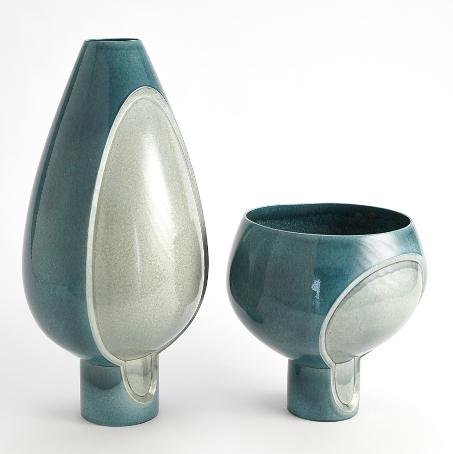 Two Tone Pod Vase