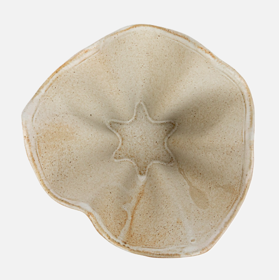 Stoneware Pleated Bowl - 13 Hub Lane   |  