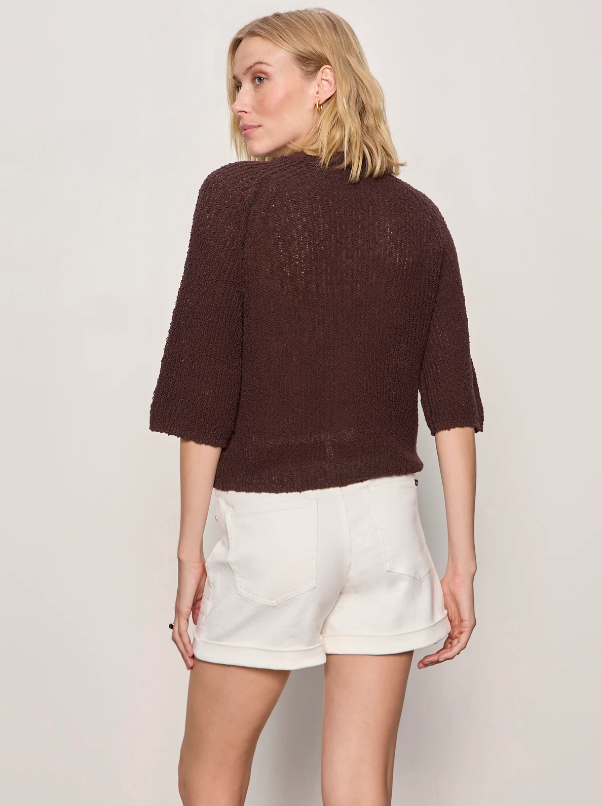 Raglan Sweater Tee, Rich Soil