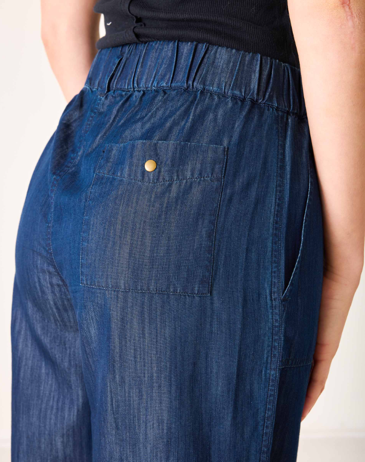 Sammie Wide Leg Pant, Night Rain - 13 Hub Lane   |  Wide Leg Pants