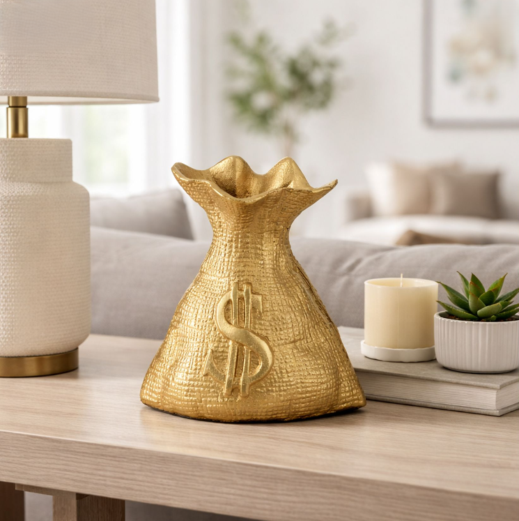 Gold Money Bag
