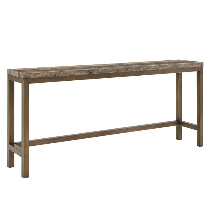 Brindle Console w/ 3 Stools