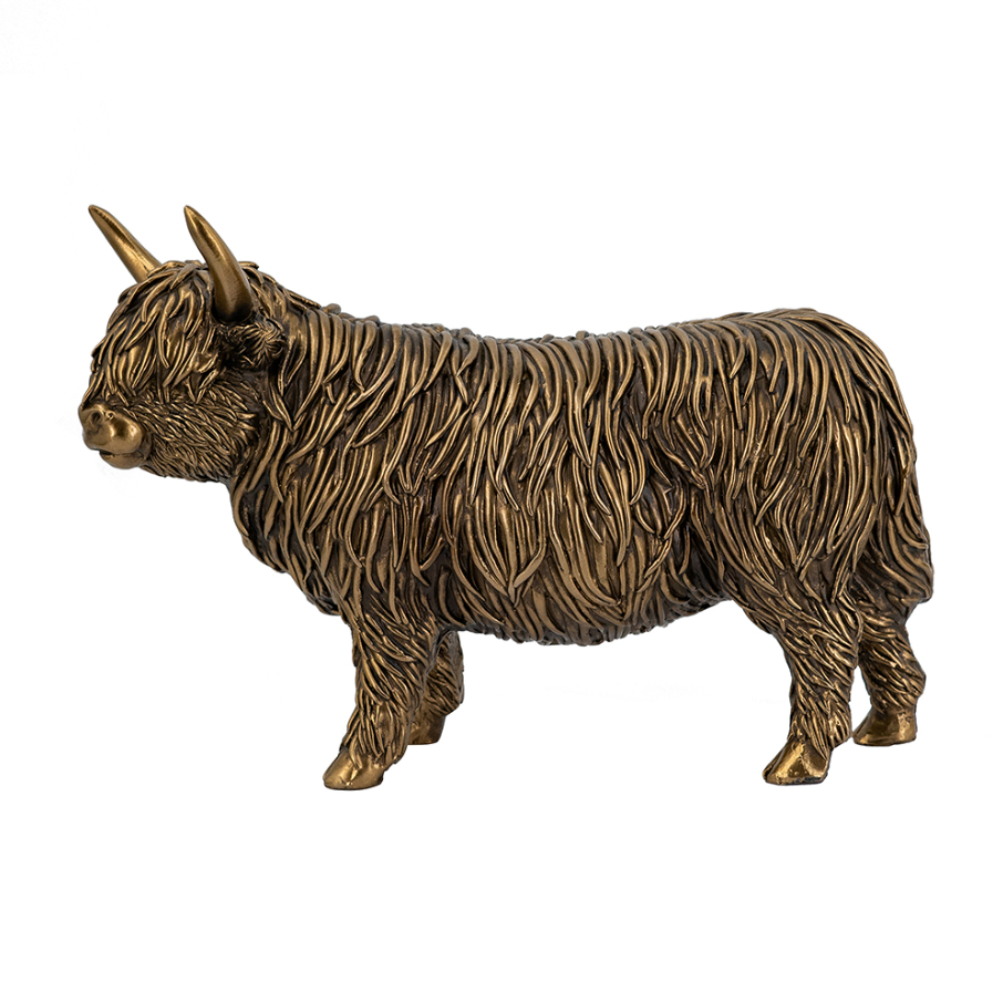 Highland Cow Statue