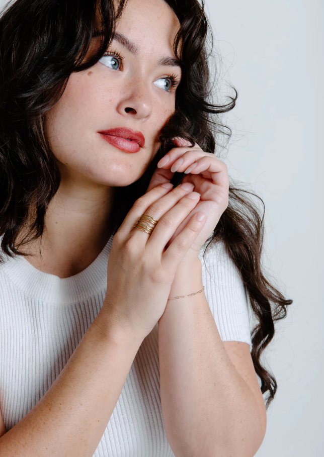 Layers Of Love Ring - 13 Hub Lane   |  Cuff Rings