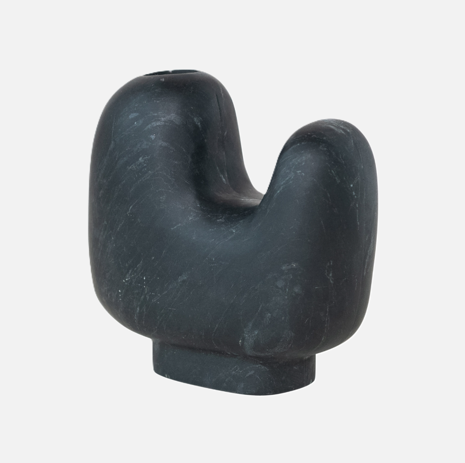 Marble Footed Taper Holder