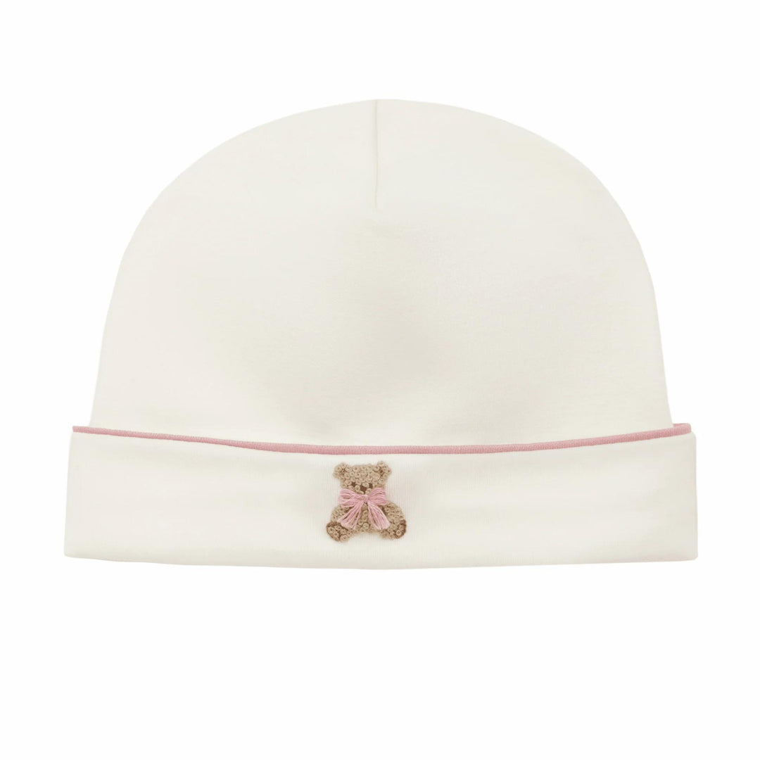 Bear Hugs Hat, Dusty Rose