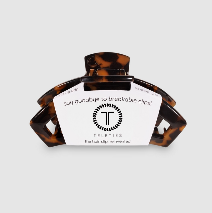 Open Hair Clip, Tortoise - 13 Hub Lane   |  Claw Clips