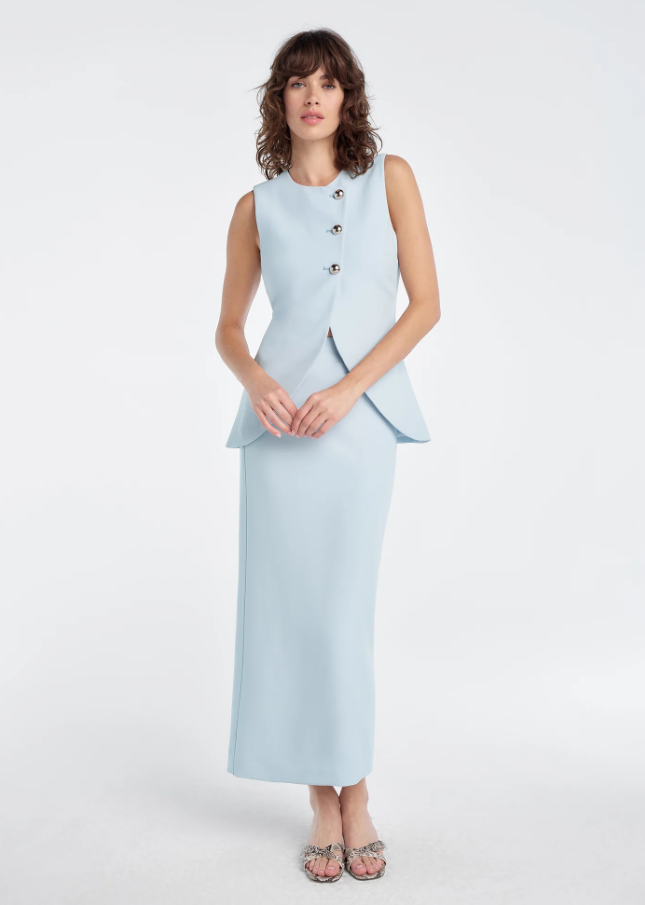 The Rachel Skirt, Sky Blue