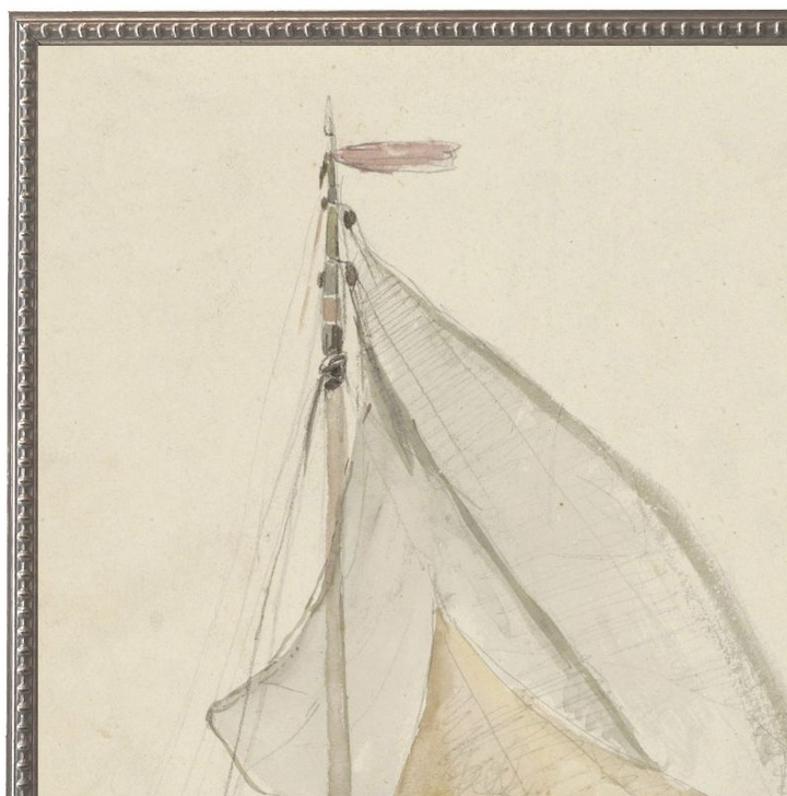 Watercolor Sailboat II