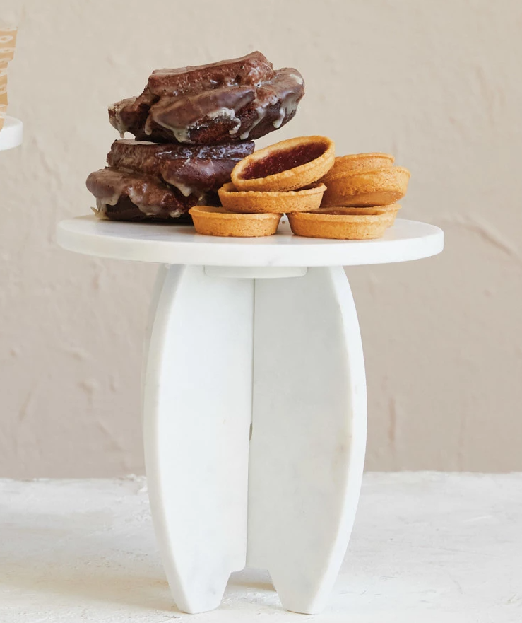 Marble Pedestal w/ Interlocking Base - Thumbnail 4