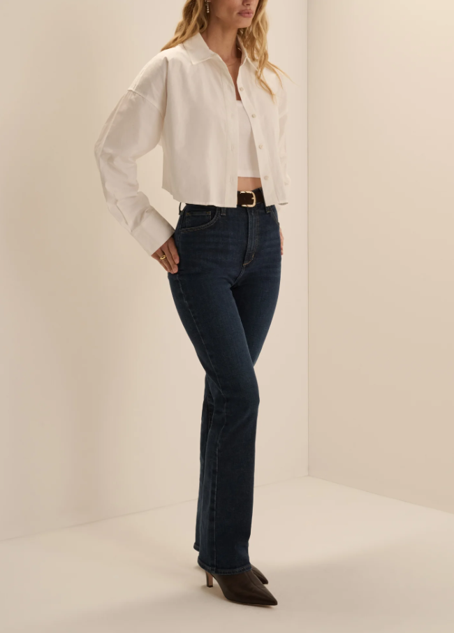 The Shortie Valentina Super High Rise Mini Boot, Woodside