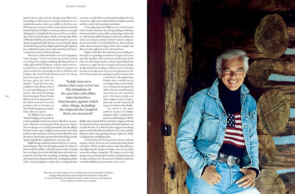 Ralph Lauren: In His Own Fashion - 13 Hub Lane   |  Style Books