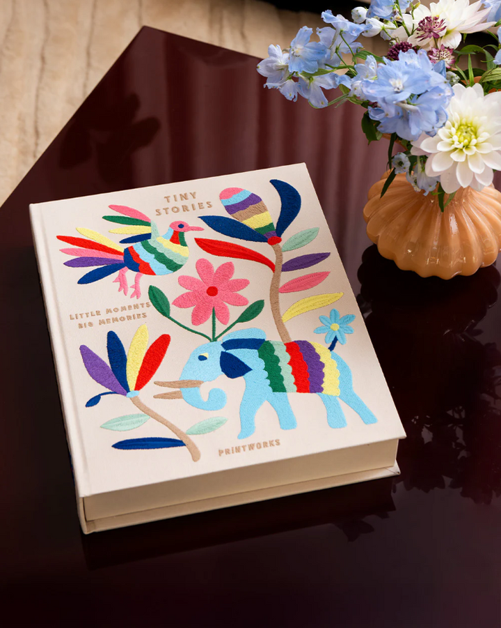 Embroidered Photo Album - Tiny Stories - 13 Hub Lane   |  