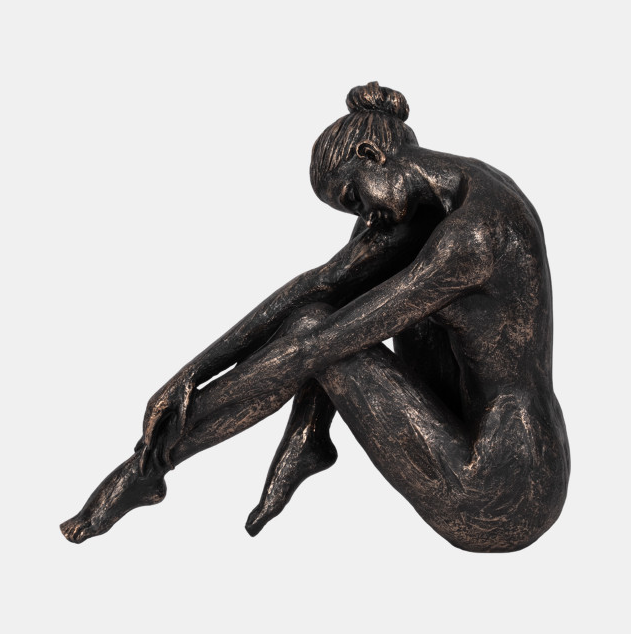 Resting Ballerina, Bronze