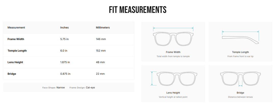 I-SEA Ashbury Sky Sunglasses - 13 Hub Lane   |  Cat Eye Sunglasses