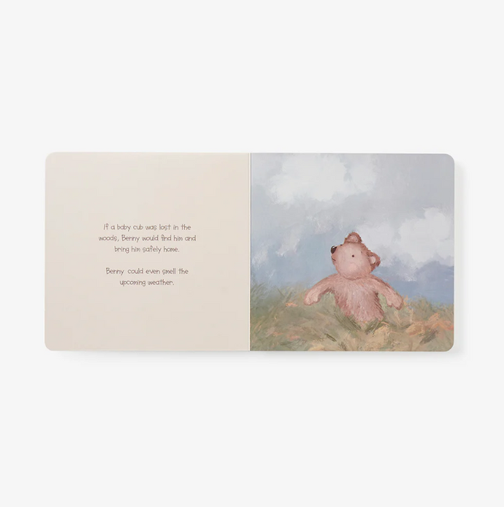 Benny Bear Board Book - 13 Hub Lane   |  Baby Books