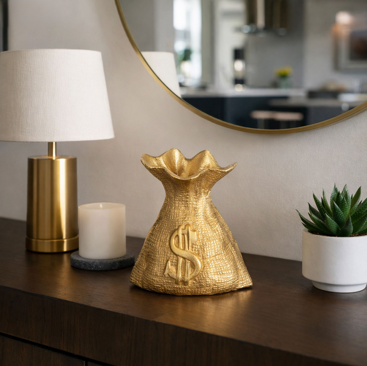 Gold Money Bag