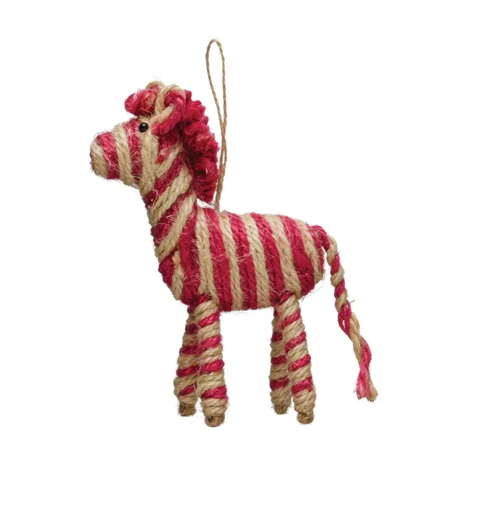 Handmade Jute Zebra