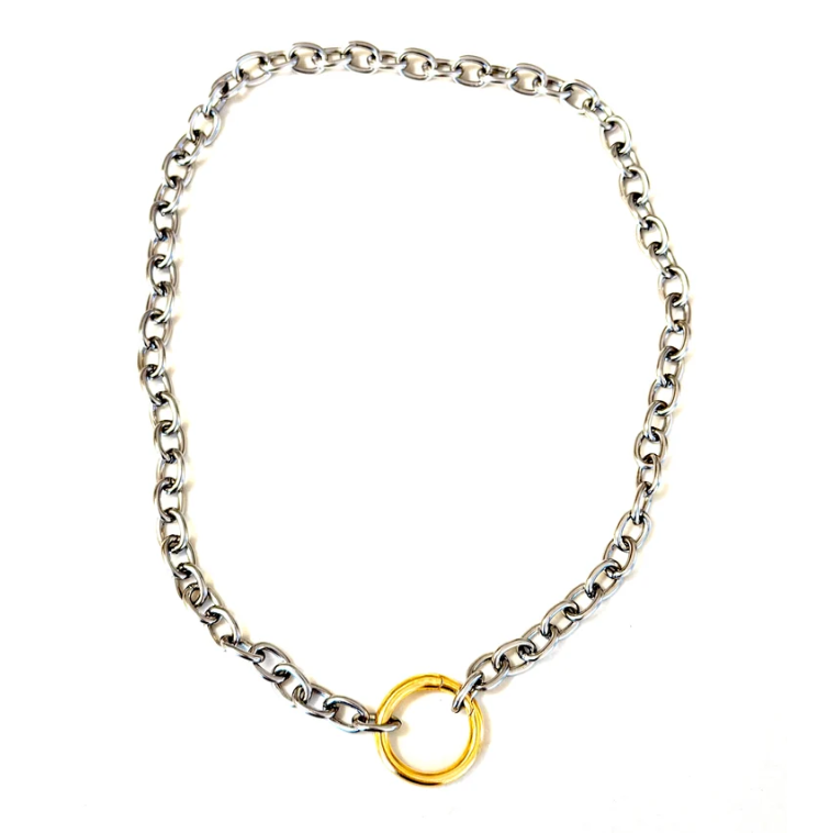 CV Designs Circle Link Necklace