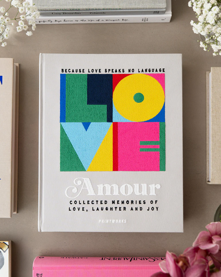 Embroidered Photo Album - Amour - 13 Hub Lane   |  