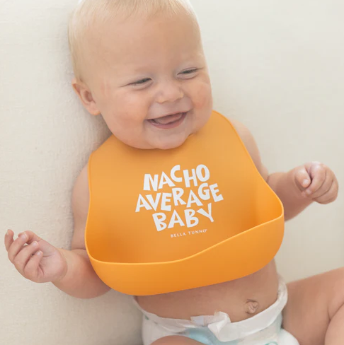 Nacho Average Baby Wonder Bib - 13 Hub Lane   |  Feeding Bibs