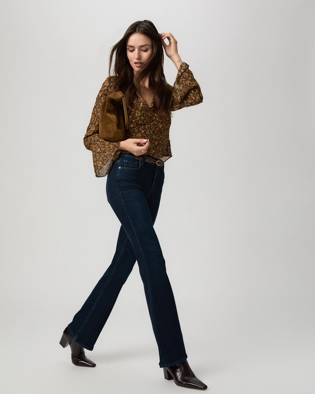 Paige High Rise Laurel Canyon 32" Bootcut Jean, Phenomenon
