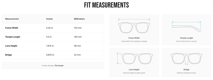 I-SEA Crosby Sunglasses - 13 Hub Lane   |  Wayfarer Sunglasses