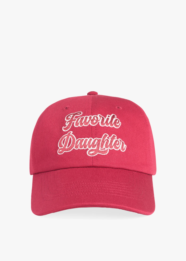 The Script Logo Baseball Hat, Brick Red