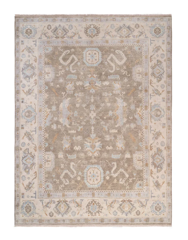 Hand-Knotted Konya 3x2 Rug