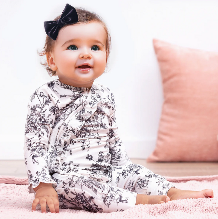 Petale Toile Zipper Romper - 13 Hub Lane   |  Rompers