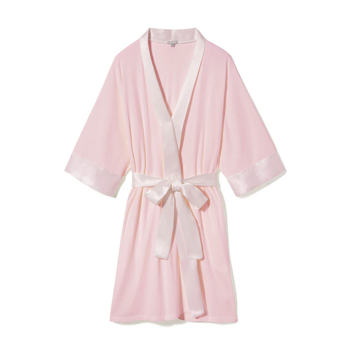 PJ Harlow Shala Knit Kimono Robe, Blush