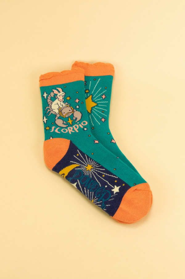 Scorpio Zodiac Socks