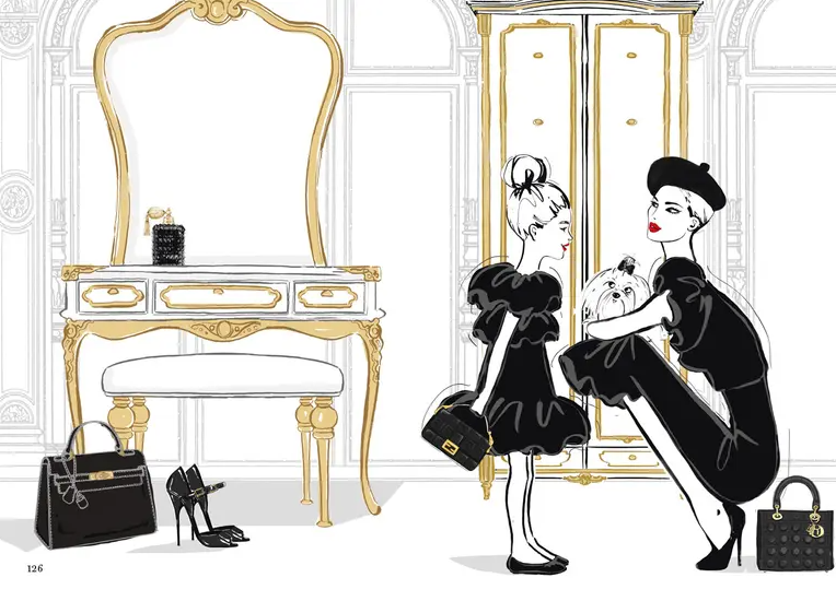 Megan Hess: The Little Black Dress - 13 Hub Lane   |  