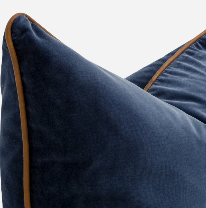 The Not So Basic Pillow, Denim & Whiskey