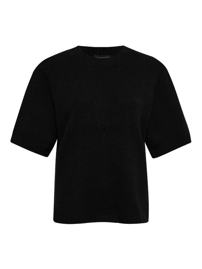 Perfect Sweater Tee, Black