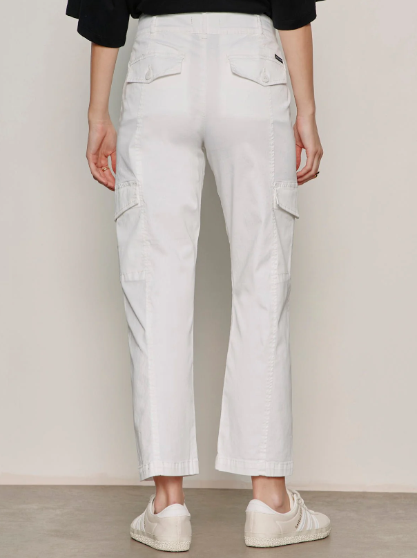 Rebel Straight Crop, Chalk - 13 Hub Lane   |  Cargo Pants