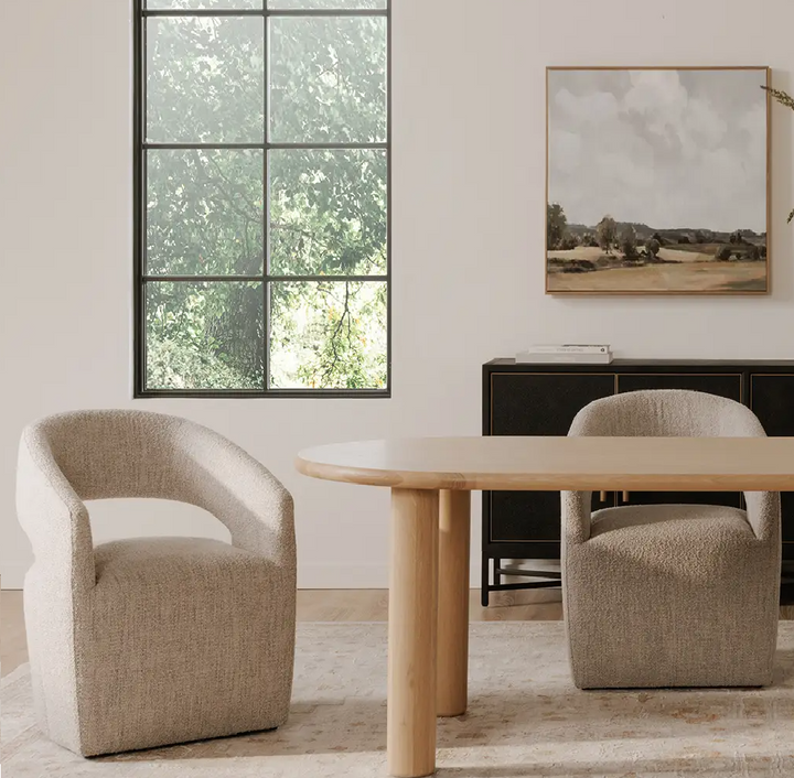 Barrow Rolling Dining Chair, Performance