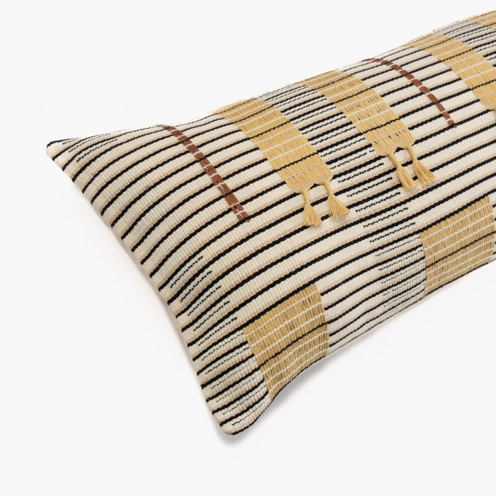 Mina, X Long Bolster, Saddle - 13 Hub Lane   |  Bolster Pillows