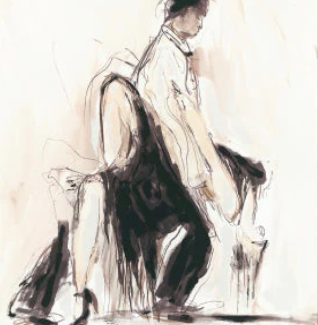 Dancers Painting by Buddy Whitlock - 13 Hub Lane   |  Hand-Painted Art