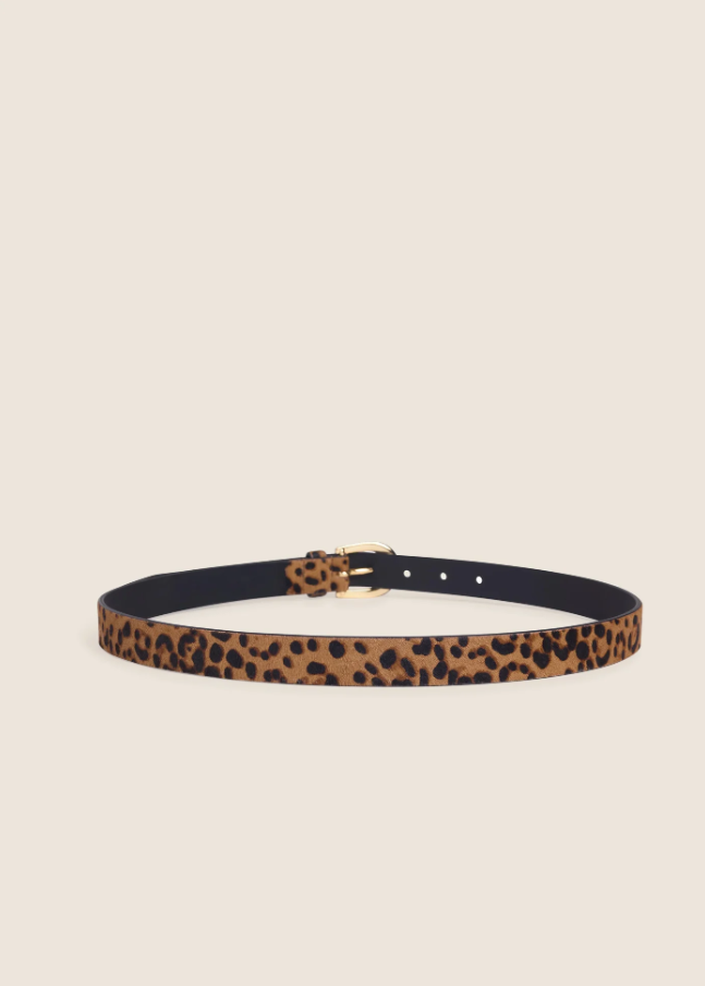 The Leopard Favorite Belt, Gold