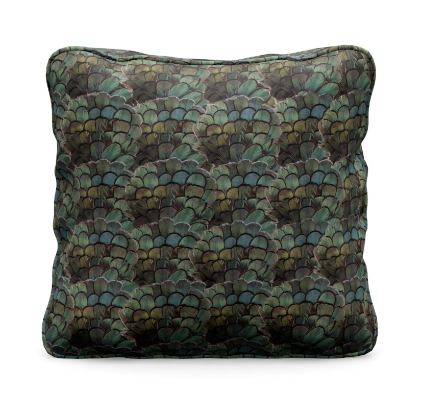 Gem Feathers Pillow