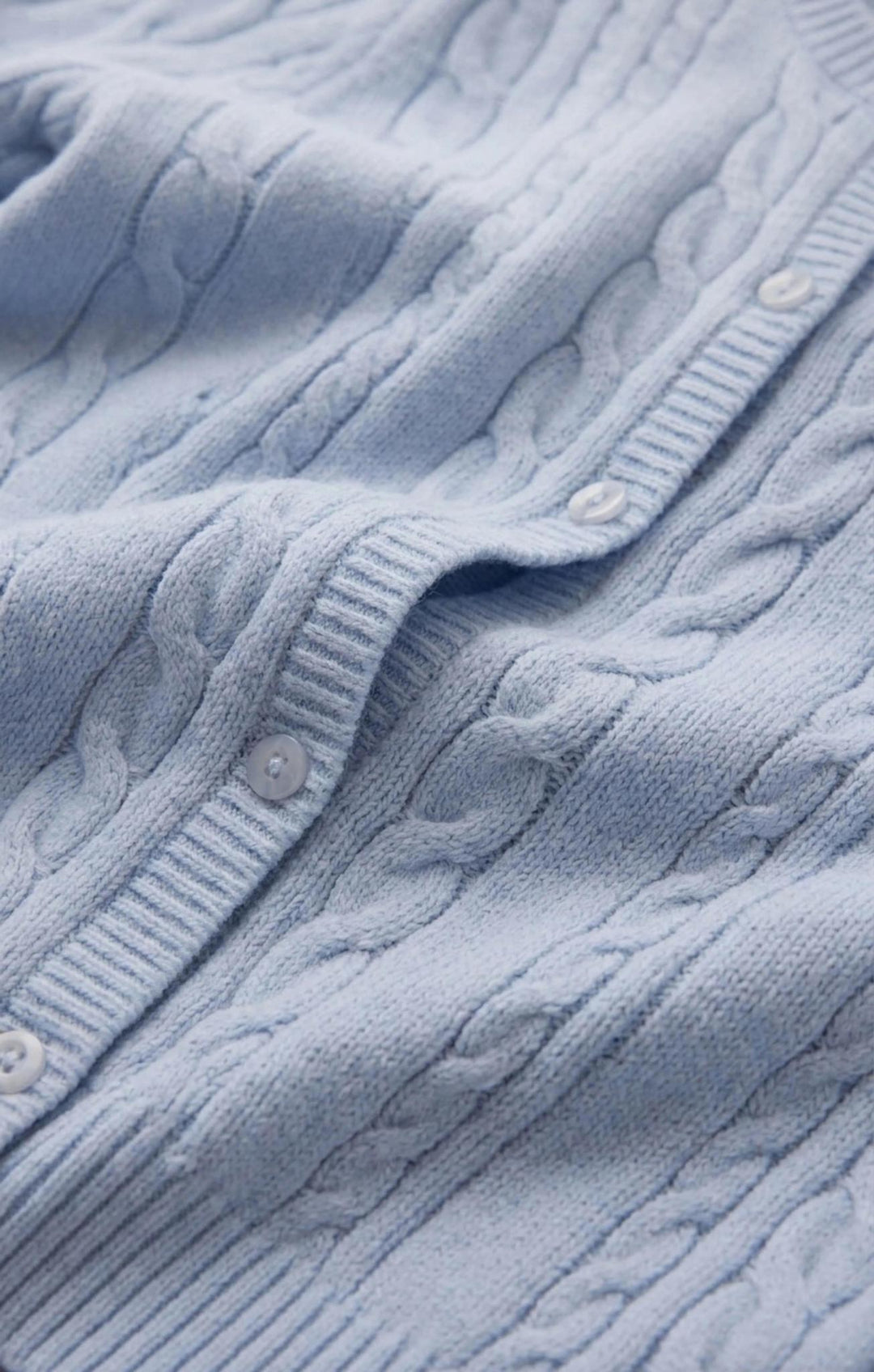 Cera Short Sleeve Cardigan, Skyline