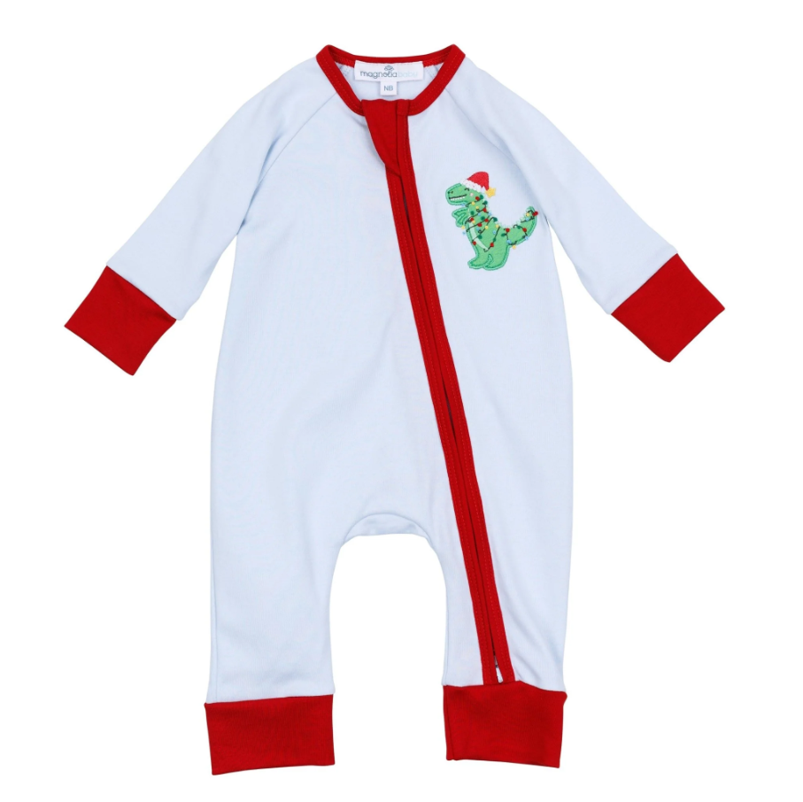 Merry Rexmas Combo Zip Playsuit - 13 Hub Lane   |  Playsuits
