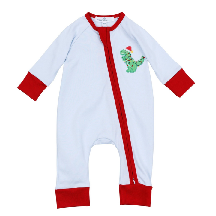 Merry Rexmas Combo Zip Playsuit - 13 Hub Lane   |  Playsuits