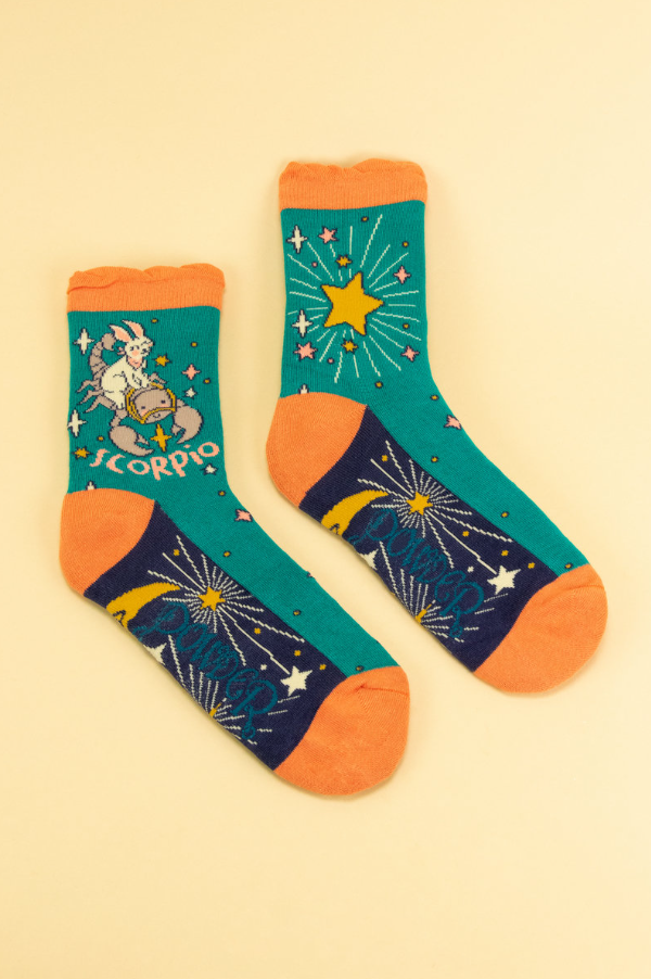 Scorpio Zodiac Socks