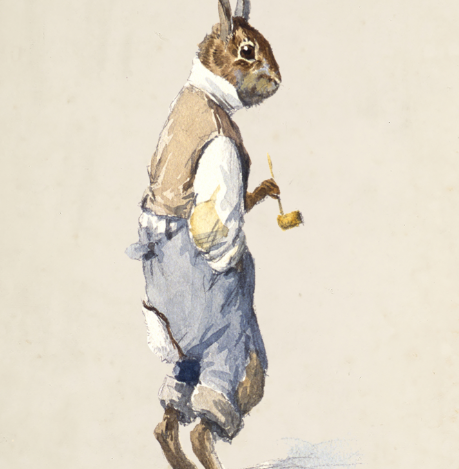 Br'er Rabbit - 13 Hub Lane   |  Small Wall Art